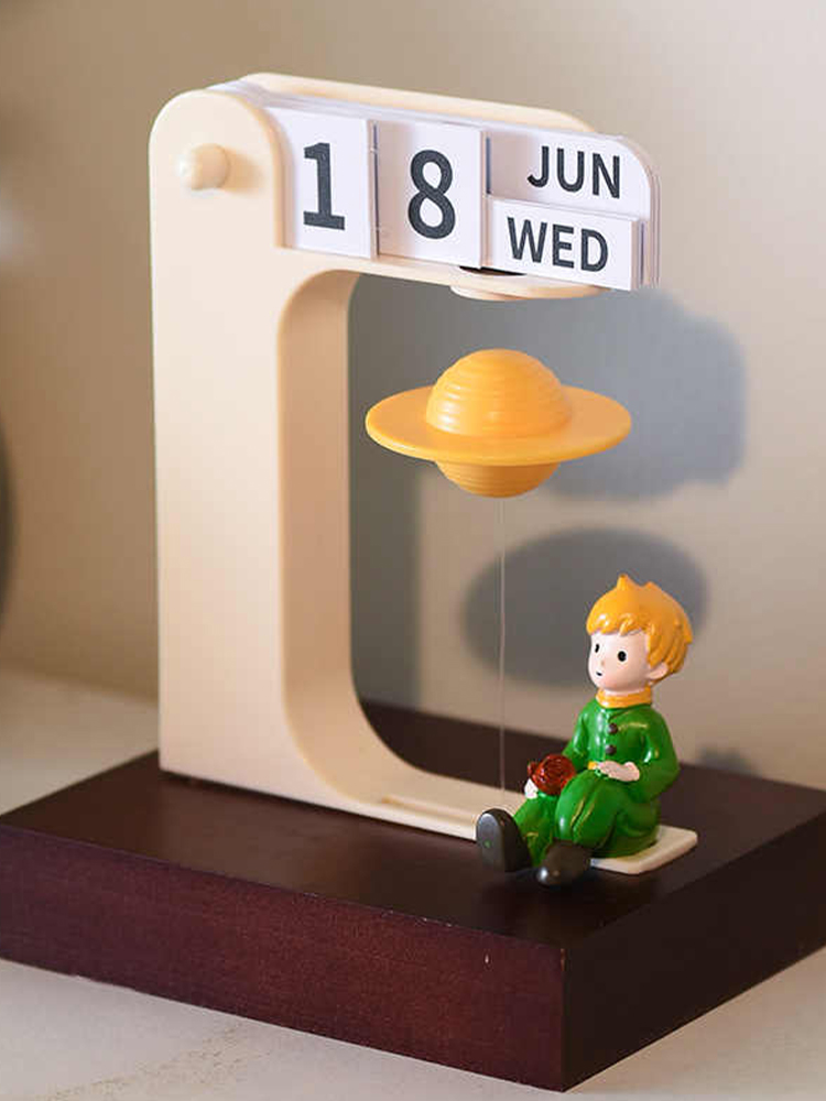 Office Tech Gadgets - 자석 부상 행성 힐링 천년 달력