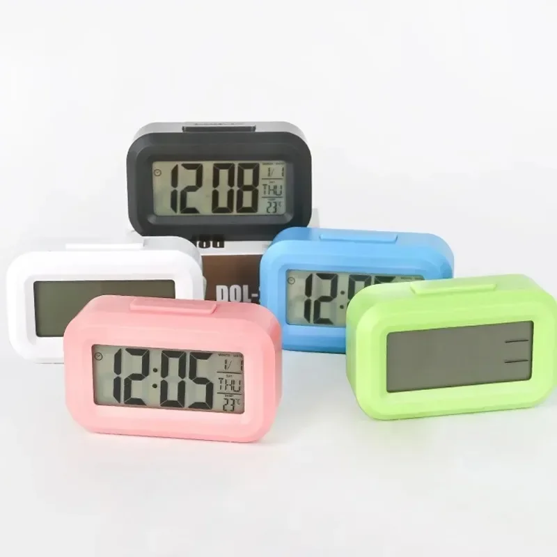 Office Tech Gadgets - LED 디지털 알람 시계 백라이트 데이터