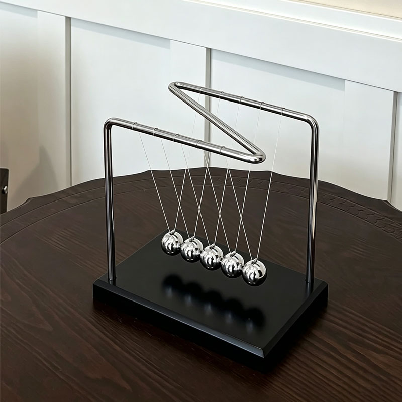 N자형 뉴튼의 요람 균형 진자 과학 물리학 장치 가정  - Office Tech Gadgets 리뷰 및 가격
