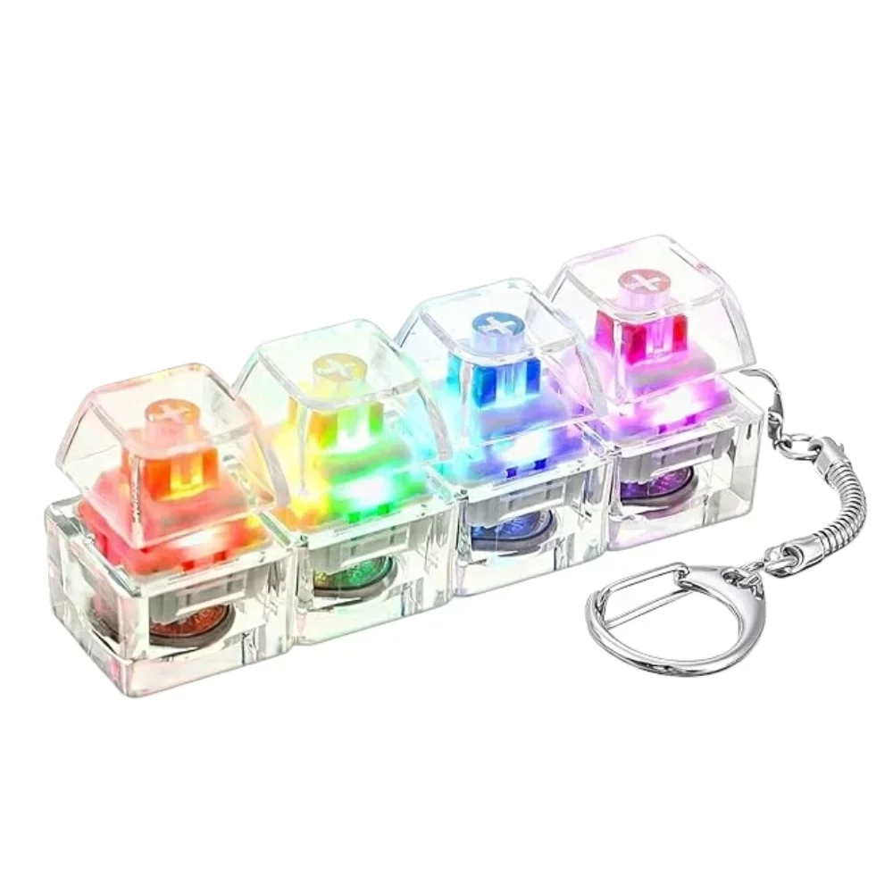 1pcs LED 키보드 키캡 스트레스 릴리프 키체인 4 - Office Tech Gadgets 리뷰 및 가격