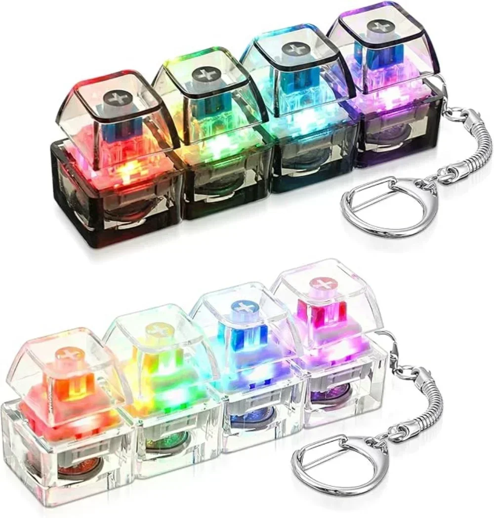 1pcs LED 키보드 키캡 스트레스 릴리프 키체인 4 - Office Tech Gadgets 리뷰 및 가격
