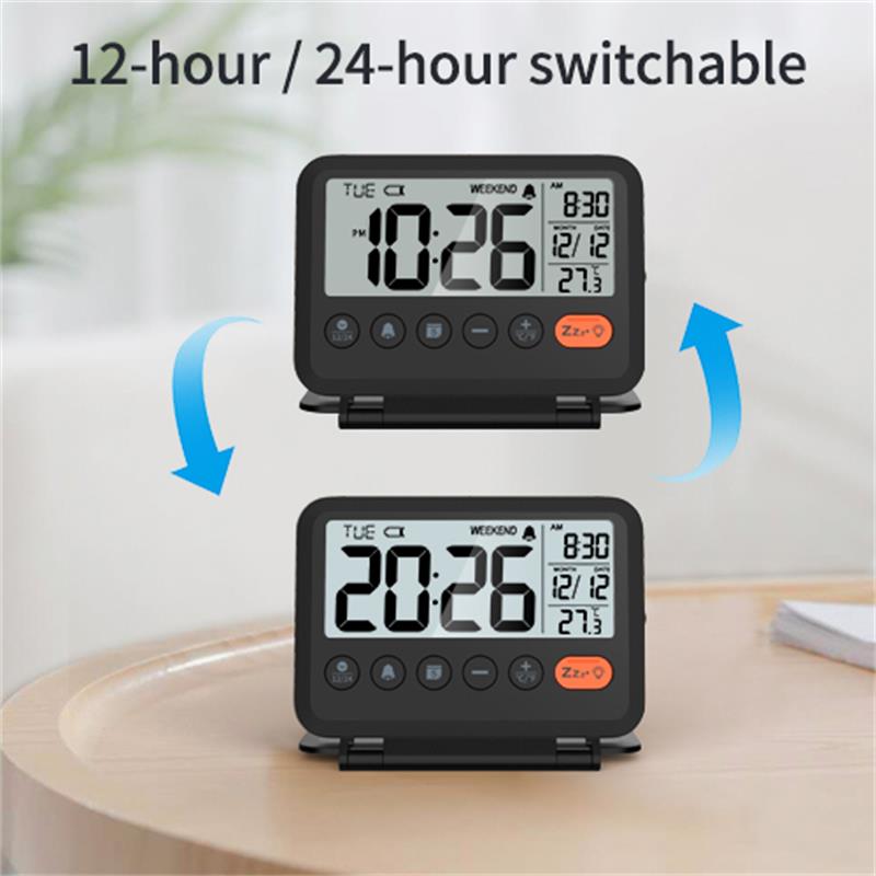 NOKLEAD 가정용 디지털 LCD 온도계 시계, 접이 - Office Tech Gadgets 리뷰 및 가격