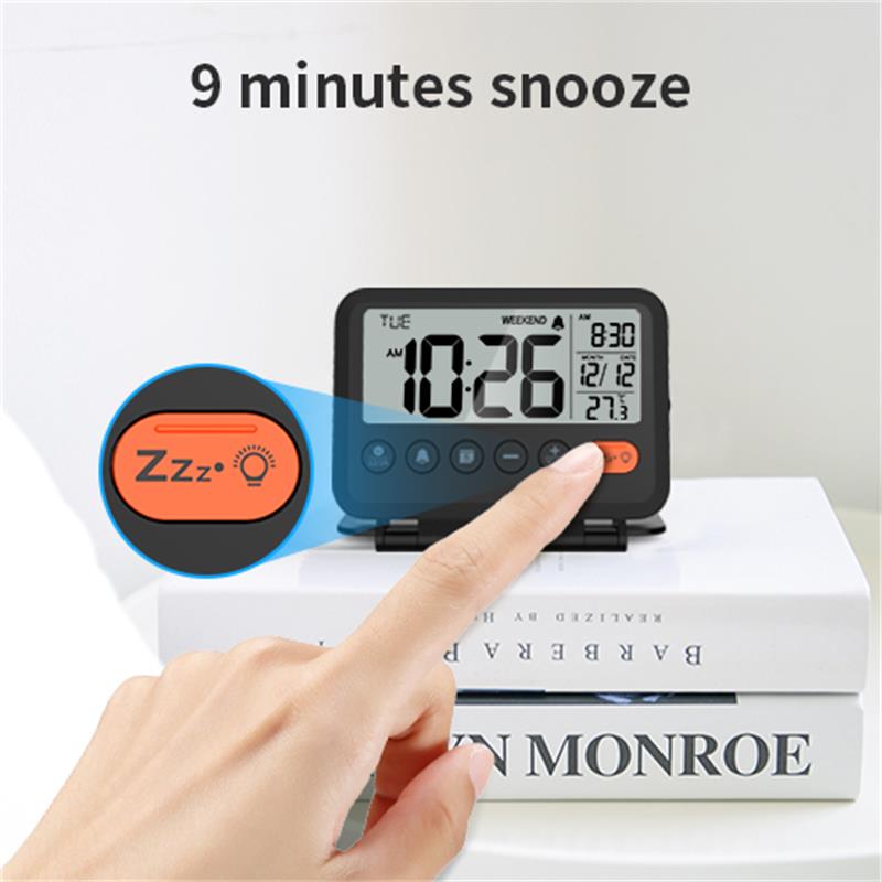 NOKLEAD 가정용 디지털 LCD 온도계 시계, 접이 - Office Tech Gadgets 리뷰 및 가격